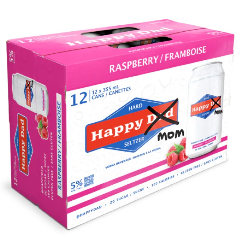 12C Happy Dad Hard Seltzer Grape - 4260ml - Rayzr's Cellar